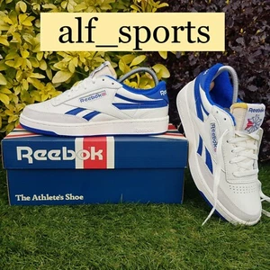 ❤️Neu mit Karton & authentische Reebok® Club C Revenge Vintage Leder Turnschuhe UK Größe 10 - Bild 1 von 17