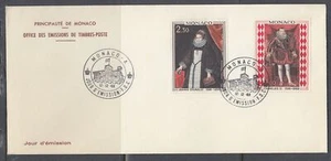 Monaco Scott 710-11 FDC - Princes of Monaco - Picture 1 of 1