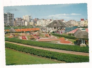 D438711 Belgium Postal Card Blankenberge Tennis & Miniature Golf 1968 - Picture 1 of 2