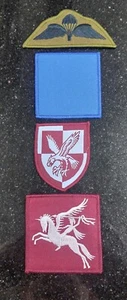 Juego de 2 alas para insignias, parche DZ, 16 parches de asalto aéreo, Pegasus - Imagen 1 de 1