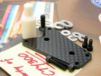 Team Associated RC10 4WD Complete #6593 Rear Transmission Brace & Body Mount Set - Image 1 of 4