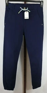 Devoted Girls Navy Blue Straight Leg Casual Chino Pants Size 12/L NEW - Picture 1 of 5