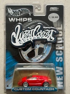 2003 Hot Wheels Whips West Coast Customs LAMBORGHINI COUNTACH 1 of 30000 Sealed - Picture 1 of 2