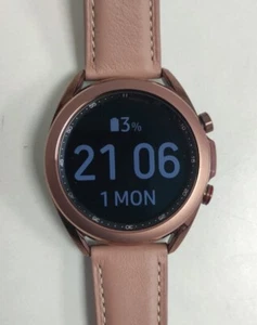 Samsung Galaxy Watch 3 41mm LTE SM-R855 Rosa Regiones Samsung Pay Buen Estado - Imagen 1 de 6
