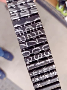 Genuine Arctic Cat Snowmobile Drive Belt, 0627-034, NOS, OEM/bulk packaging - Imagen 1 de 1