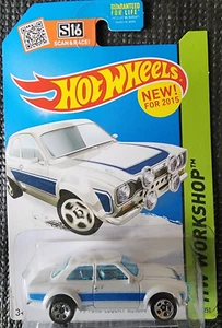 HOTWHEELS 1:64 Diecast Car - FORD ESCORT RS1600 - Fast & Furious - White 2015 - Picture 1 of 2