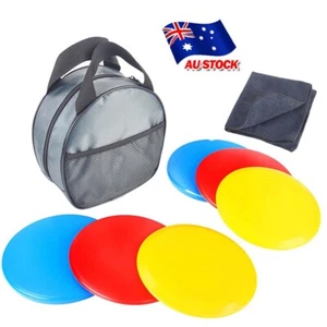 6x Disc Golf Set Sports Frisbee-Flying Disc Driver Mid-Range Putter Carry Bag AU - Picture 1 of 8