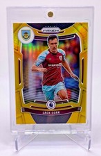 2022 Jack Cork Panini Prizm Premier League Gold Refractor Burnley FC Card 3/10