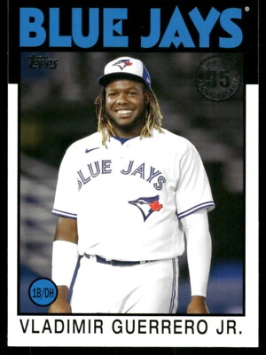 2021 Topps Update #86B-45 Vladimir Guerrero Jr. 1986 Anniversary - Image 1 of 2