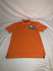 Men’s Chaps Sports Miami Dolphins Patch SS Polo Shirt Size Small - Picture 1 of 7