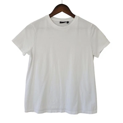 Asos Design Maternity Classic Cotton T-Shirt Womens Size 4 White  - Image 1 of 4