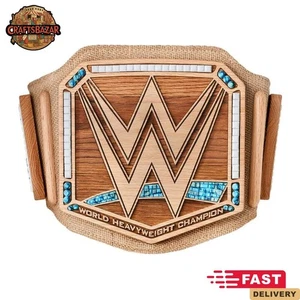 Daniel Bryan Eco Friendly Wooden Championship Wrestling Belt Adult Size Replica - Picture 1 of 6