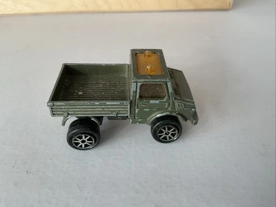 Majorette Unimog Mercedes Truck 1/82 France Vintage Toy Car - Image 1 of 4