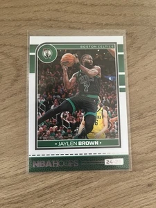 2024-25 Panini NBA Hoops - Jaylen Brown #122 Boston Celtics - Picture 1 of 2