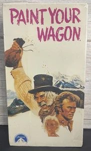 Paint Your Wagon (VHS 1997) 2 Tape Set Western Comedy Clint Eastwood 1969 Sealed - Picture 1 of 2
