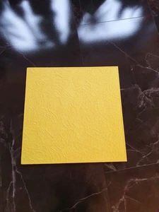 HANDMADE Styropor Deckenplatten in limonengelb, neu - Bild 1 von 2