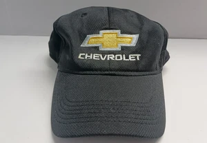 Chevrolet Winner’s Circle Hat Black Gold Bowtie Logo Strapback Cap - Bild 1 von 6