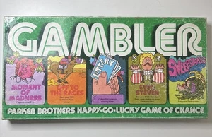 Parker Brothers GAMBLER Board Game Complete Vintage 1977 Original - Picture 1 of 10