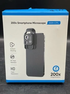 APEXEL 200X Magnification Zoom Cell Phone Lens Nanozoom X200 Camera - Photo 1 sur 4