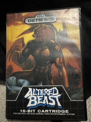 Altered Beast (Sega Genesis, 1989) Video Game In Case No Manual 16-Bit Cartridge - Image 1 of 3