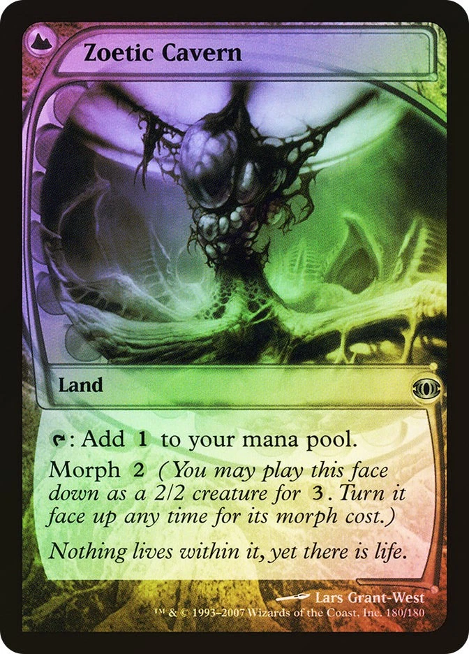 MTG FOIL Zoetic Cavern  - Future Sight #180 - Image 1 of 1