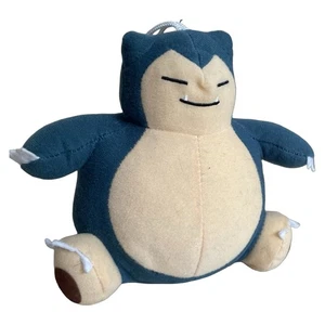 Pokemon Snorlax Peluche Animal 6” Verde Blanco Bolso Dije - Imagen 1 de 5