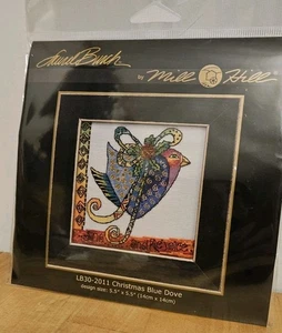 Mill Hill Laurel Burch CHRISTMAS BLUE DOVE LB30-2011 - Bild 1 von 3