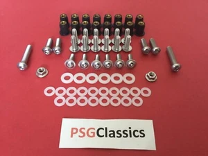 Kawasaki ZX6R 03-04 Verkleidungsschrauben Schrauben 66 Stck. Edelstahl Kit ZX-6R 636 - Bild 1 von 9