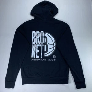 Woman’s New York Brooklyn Nets zip up hoodie black WEAR by Erin Andrews NWT $79 - Picture 1 of 11
