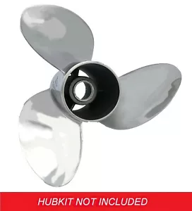 Hútil de acero inoxidable Polastorm Sema 15,75 x 21 para Parsun Selva 150 -250 hp - Imagen 1 de 1