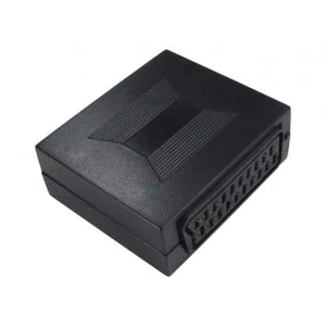 21 PIN SCART CABLE LEAD COUPLER JOINER ADAPTER Female to Female Joint Connecter - Picture 1 of 3