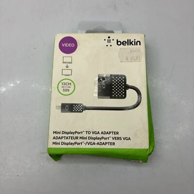 Belkin F2CD028BT Mini DisplayPort to VGA Adapter - Image 1 of 4