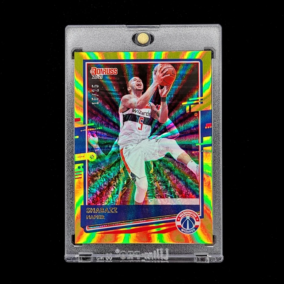 Laser amarelo raro #15/25 📈🔥💎📈 Shabazz Napier 2020-21 NBA Donruss SSP - #179 - Imagem 1 de 3