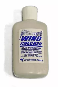 CHECKER Wind Breeze Direction Polvo Tiro con Arco Caza Ciervos Alce Oso Árbol NUEVO - Imagen 1 de 4