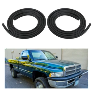 NEW Pair For 1994-02 Dodge Ram 1500/2500/3500 Auto Front Door Sealing Strip L+R - Picture 1 of 10