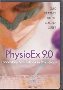 PEARSON PHYSIOEX 9.0 LABORATORY SIMULATIONS IN PHYSIOLOGY DVD - NEW SEALED - Picture 1 of 2