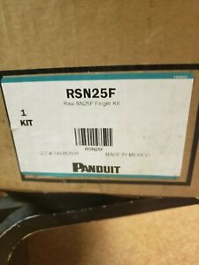 Panduit RSN25F 150mm Finger Kit For 42 RU-48 Ru Rack Black FREE SHIPPING!!!