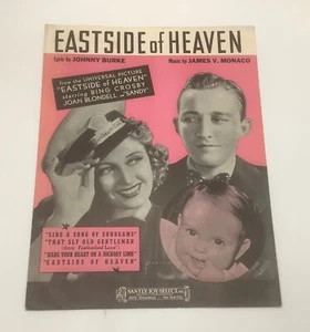 Eastside of Heaven -1939 Noten - Bing Crosby - - Bild 1 von 4