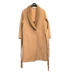 STELLA McCARTNEY #3 Shawl Collar Coat Camel Size: 36