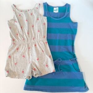 Girls 10/12 Swim Coverup & Old Navy Romper Bundle Summer Play Clothes