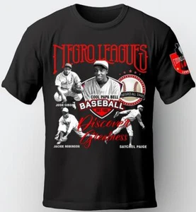 NEGRO LEAGUE BASEBALL T-SHIRT, DISCOVER THE GREATNESS, Fathers Day T-Shirts - Picture 1 of 2