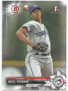 Angel Perdomo Toronto Blue Jays 2017 Bowman Prospects - Imagen 1 de 2