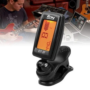 ENO Guitar Electronic Tuner LCD Clip-on for Guitar Chromatic Bass Violin Ukulel - Picture 1 of 12