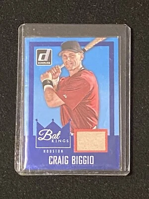 Craig Biggio 2016 Donruss Bat Kings Game Used Bat Astros HOF - Image 1 of 2