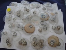 100+ glass pocket watch crystals 20 sizes many open face
