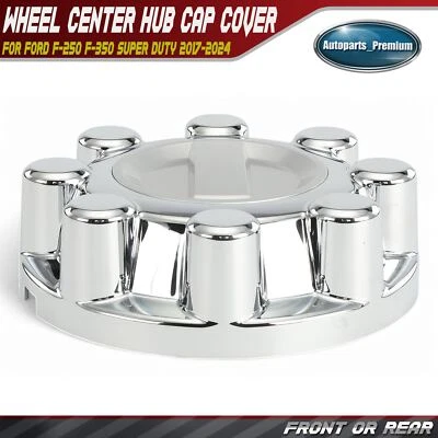 Tampa central de roda lateral dianteira ou traseira para Ford F-250 F-350 Super Duty 2017-2024 - Imagem 1 de 4