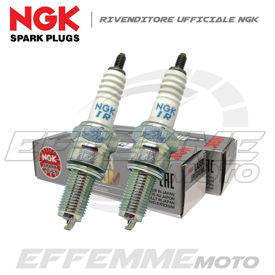 Kit 2 Candele KAWASAKI Z 650 2017 2018 2019 2020 2021 2022 NGK IRIDIUM CR9EIA-9 - Immagine 1 di 1