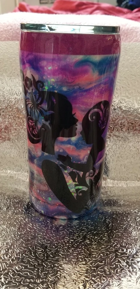   Vaso brillo "Madre e hijo" 20oz Foto 1 de 1