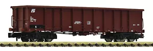 830254 Fleishmann N 1:160 Carro a sponde alte a carrelli FS tipo Eanos, logo - Imagen 1 de 1