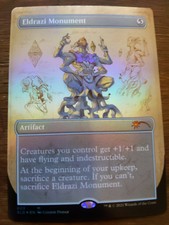 Eldrazi Monument - NM Foil - Secret Lair Drop Series Borderless Blueprint - MTG